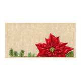Poinsettia Stocking Tile 1