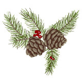 Winter in the Pines Foliage 3