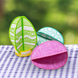 Freestanding Slotted Easter Eggs
