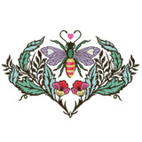 Full Moon Forest Bee