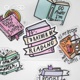 Books Make Me Happy by Cynthia Frenette