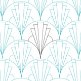 Art Deco Clamshell 6