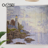 The Sea of Tranquility Tiling Scene by Thomas Kinkade