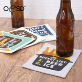 Beer Mug Rugs by Cynthia Frenette