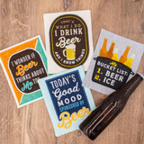 Beer Mug Rugs by Cynthia Frenette