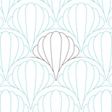 Art Deco Clamshell 3 | LAPK10005-03