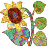 No. 5 Sunflower Reversed Applique