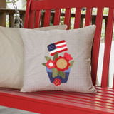Jumbo Primitive Patriotic Applique