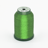 KingStar Metallic Embroidery Thread - Leaf Green (MA25)