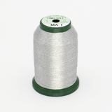KingStar Metallic Embroidery Thread - Aluminum (MA1)