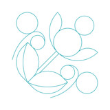 Geo Garden Border Corner