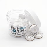 Steady Stitch Style L Paper Sides Spun Polyester Prewound Bobbins