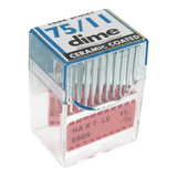 #75/11 Sharp Point Needles - HAX1 LE EBBR - Ceramic Coated