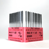 #80/12 Sharp Point Needles - HAX1 LE EBBR