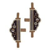 Clock Art Deco Panels FSA