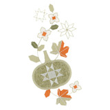 Pumpkin Applique Border