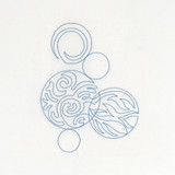Modern Continuous Line Quilting Motif 8