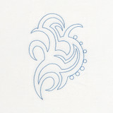 Modern Continuous Line Quilting Motif 10