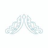 Modern Continuous Line Quilting Motif 11