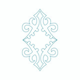 Modern Continuous Line Quilting Motif 12
