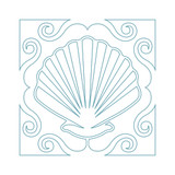 Quilting Seashell Block DIGITAL