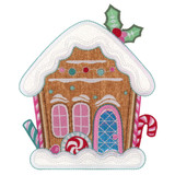 Gingerbread House Applique | 13018-01