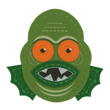 Lagoon Monster Felt Applique