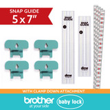 Snap Guide - 5" x 7" - Baby Lock - Brother - with Clamp Down Attachment