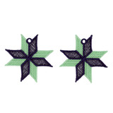 Quilt Block Earrings 1 FSL