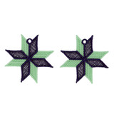 Quilt Block Earrings 1 FSL