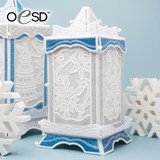 Freestanding Winter Lanterns