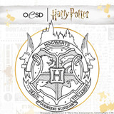 Harry Potter Line Art Hogwarts Crests
