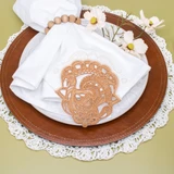 Thanksgiving Lace Corners