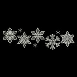 Snowflakes Border 5