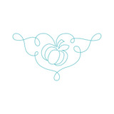 Continuous Pumpkin Triangle 2 DIGITAL