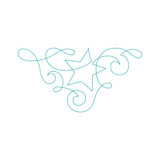 Continuous Night Sky Triangle 2 DIGITAL