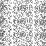 Sunflower Quiting Pantograph DIGITAL