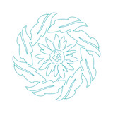 Aster Quilting Block 2 DIGITAL