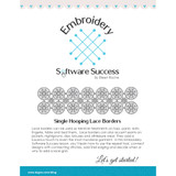 Single Hooping Lace Borders in My Lace Maker