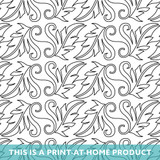 Feather Frills Border  PANTOprint