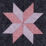 Eight Point Star Large Block
