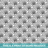 Art Deco Clamshell 2 PANTOprint