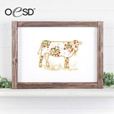 Flowery Farmyard by Caverly Smith