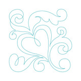 Heart Swirls 4 DIGITAL