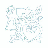 Love Quilting Square 3 DIGITAL