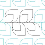 Garden Grid Border 2 DIGITAL