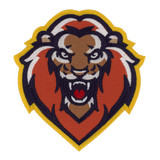 Lion Mascot Applique 2