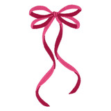 Dark Pink Bow 3