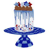 Patriotic Birthday Cake 1
