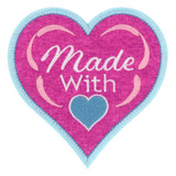 Large Heart Made With Patch